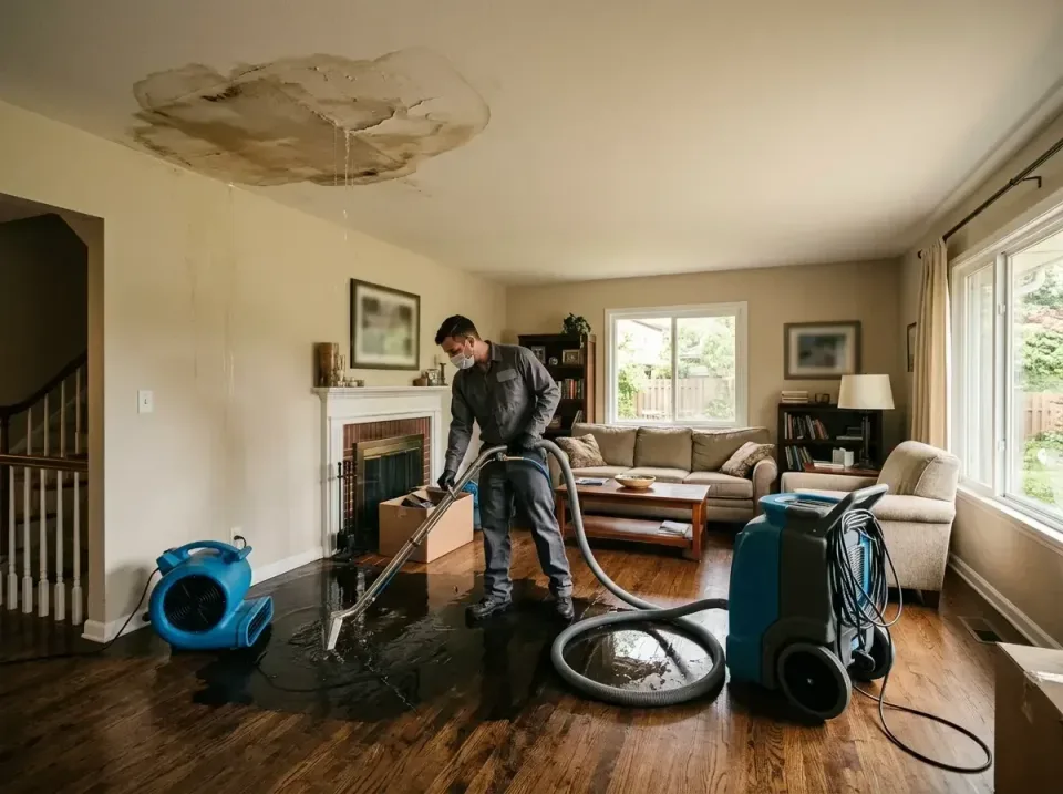 attic-pipe-burst-ceiling-drip-008 — frequently asked questions, Water Damage Restoration & Carpet Care in Ashdown, AR